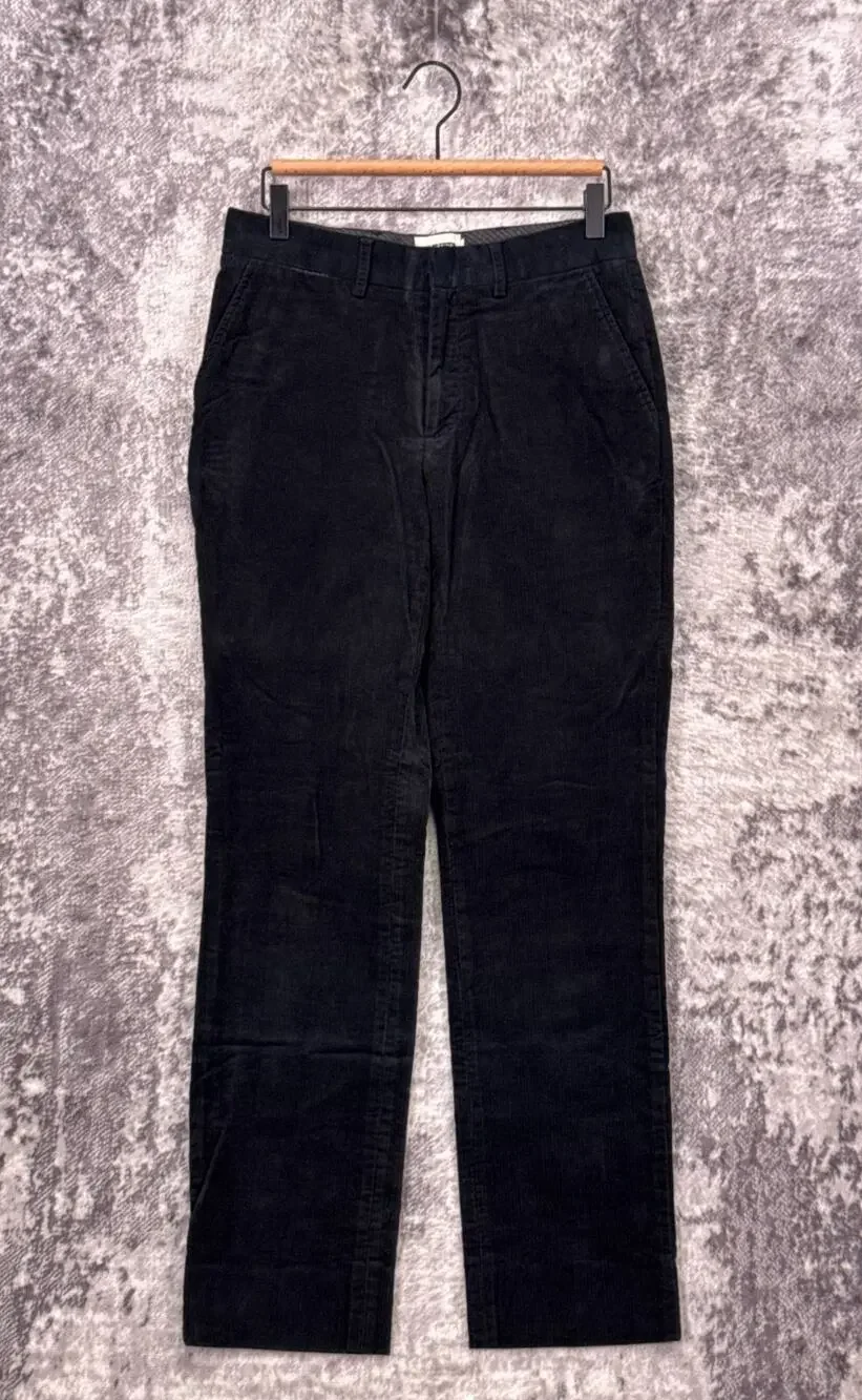 Taylor Stitch Pants 29 x 31 Mens Black Corduroy Slim Leg